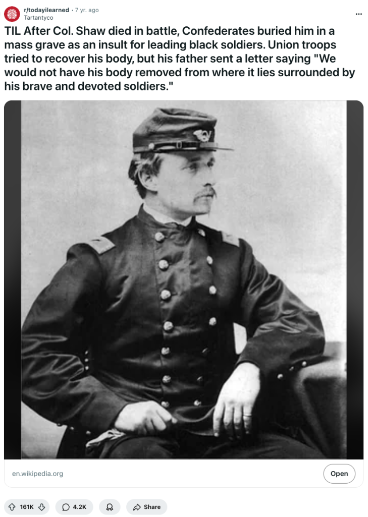 12 Most Upvoted Reddit Posts of All Time (And Why They Went Viral) 6 After Col. Shaw Reddit Post