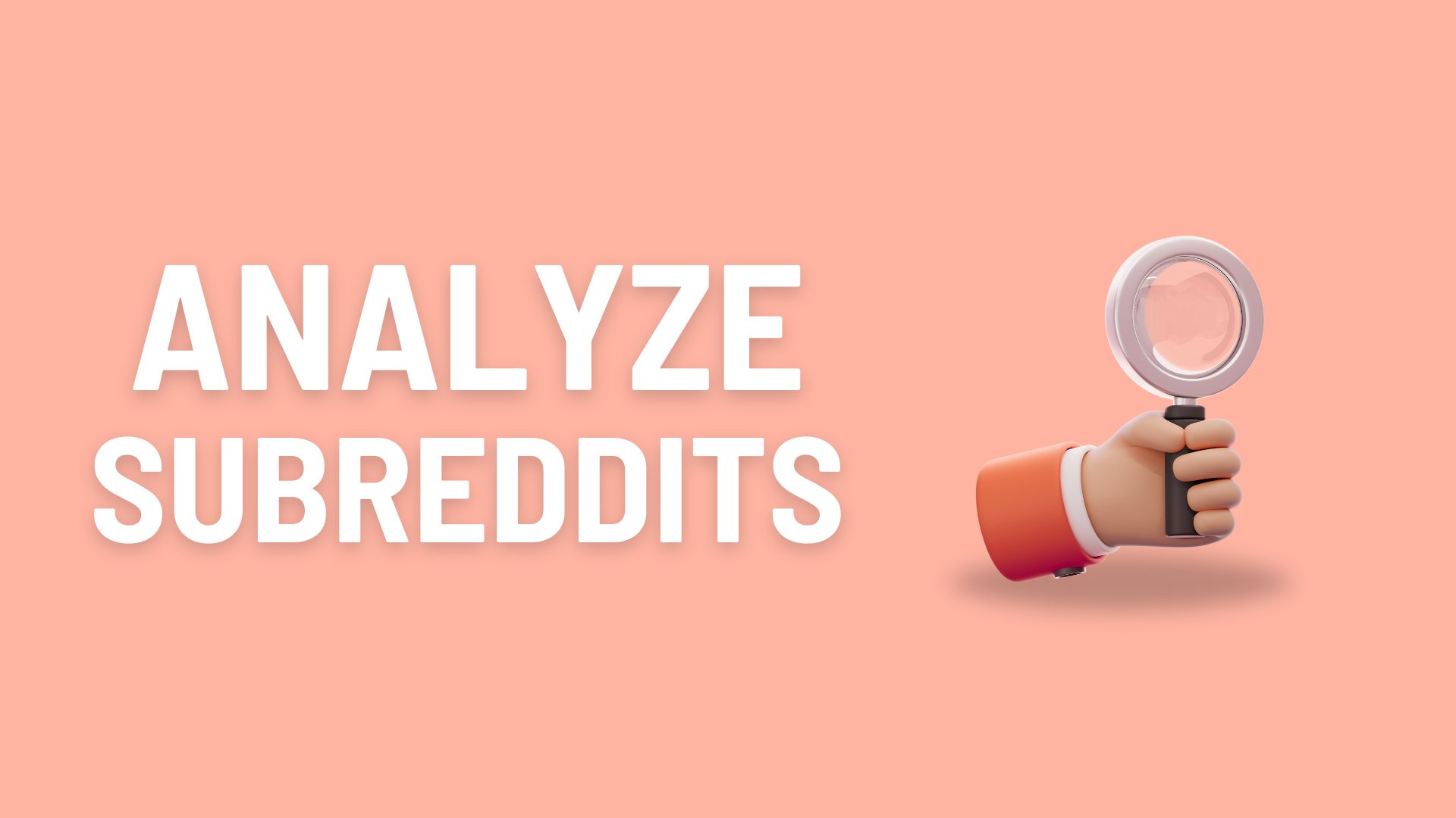 analyze subreddits guide