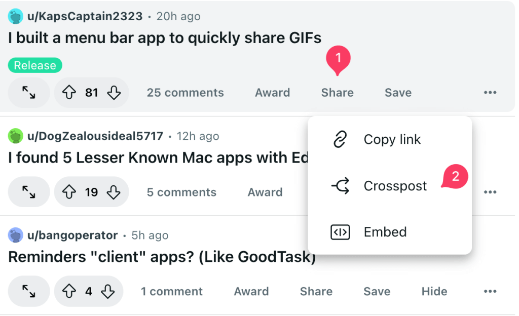 How to Crosspost (X-Post) on Reddit 1 create a crosspost on reddit