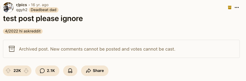 12 Most Upvoted Reddit Posts of All Time (And Why They Went Viral) 7 test post make it to top
